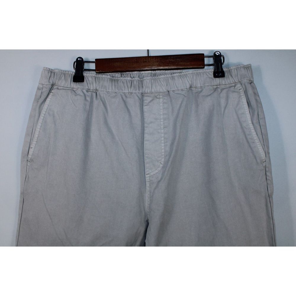 Outerknown Men's XL Gray Elastic Waist Pull On Pants - Picture 2 of 12